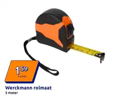 Action Werckmann rolmaat aanbieding
