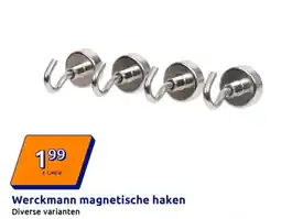 Action Werckmann magnetische haken aanbieding