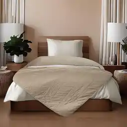 Action Dekbedovertrek met bedsprei aanbieding