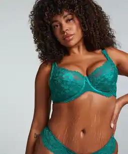 Hunkemoller Hunkemöller Niet-voorgevormde beugel bh Daisy Groen aanbieding