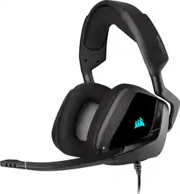 Coolblue Corsair Void RGB Elite USB Premium Gaming Headset PC Carbon/Zwart aanbieding