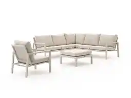 Kees Smit Manifesto Alzano hoek loungeset 5-delig 6-zits aanbieding