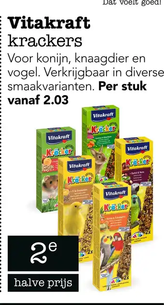 Dierspecialist Vitakraft krackers aanbieding