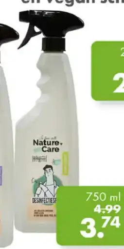Gezond & Wel Nature Care Desinfectiespray aanbieding