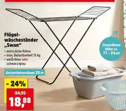Thomas Philipps Flügel wäscheständer ,,Swan aanbieding