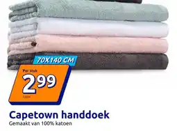 Action Capetown handdoek aanbieding