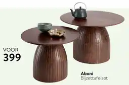 Profijt Meubel Aboni Bijzettafelset aanbieding