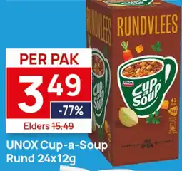 Butlon Unox cup a soup rund aanbieding