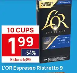 Butlon L'or espresso ristretto 9 aanbieding
