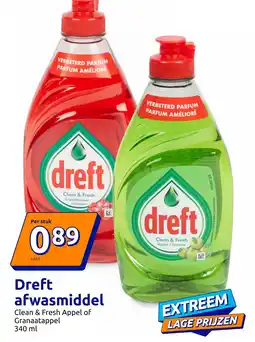 Action Dreft afwasmiddel aanbieding