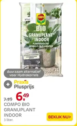 Praxis Compo bio granuplant indoor aanbieding