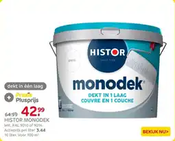 Praxis Histor monodek aanbieding