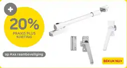 Praxis Axa raambeveiliging aanbieding