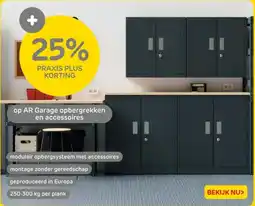 Praxis AR Garage opbergrekken en accessoires aanbieding