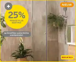 Praxis Grosfillex waterdichte wandpanelen aanbieding