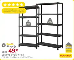 Praxis Sencys opbergrek aanbieding