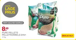 Praxis Pure pellets pelletkorrels din+ aanbieding