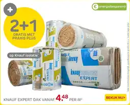 Praxis Knauf isolatie aanbieding