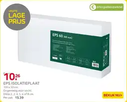 Praxis Eps isolatieplaat aanbieding