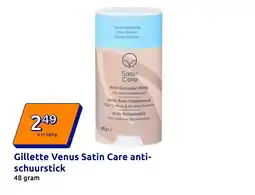 Action Gillette Venus Satin Care anti-schuurstick aanbieding