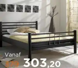 TotaalBED Bed Davos | 140 x 200 cm | Antraciet aanbieding