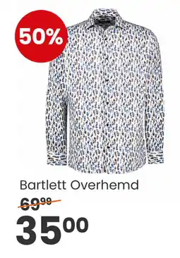 Van Dal Mannenmode Bartlett Overhemd aanbieding