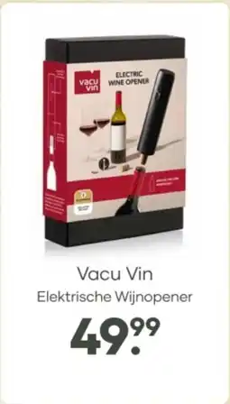 Mitra Vacu Vin Elektrische Wijnopener aanbieding