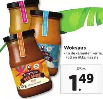 Lidl Woksaus 375ml aanbieding