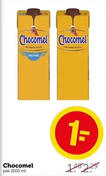 Coop Chocomel 1000ml aanbieding