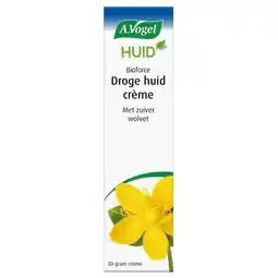 Trekpleister A.Vogel Bioforce Droge Huid Crème aanbieding