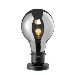 Praxis Fischer & Honsel tafellamp Louis E27 zwart aanbieding