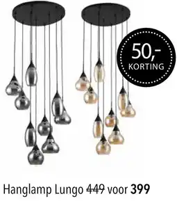 Pronto wonen Hanglamp Lungo aanbieding