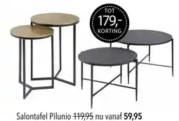 Pronto wonen Salontafel Pilunio aanbieding