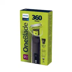 Kruidvat Philips OneBlade Pro 360 Face+Body QP6507/23 Trimmer, Scheerapparaat en Styler aanbieding