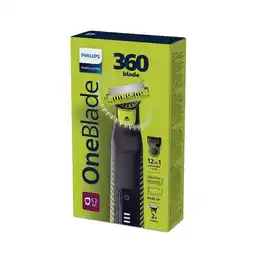Kruidvat Philips OneBlade Pro 360 Face+Body QP6507/23 Trimmer, Scheerapparaat en Styler aanbieding