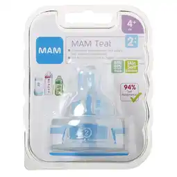 Kruidvat Mam Soft 2 Flesspeen aanbieding