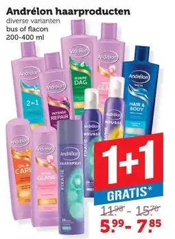 Lekker Makkelijk Andrélon haarproducten aanbieding