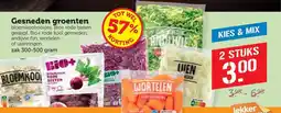 Lekker Makkelijk Gesneden groenten aanbieding