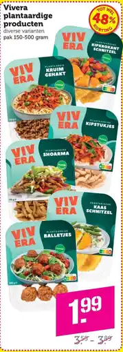 Lekker Makkelijk Vivera plantaardige producten aanbieding