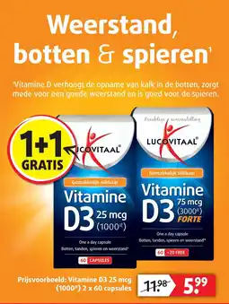 Lucovitaal Lucovitaal Vitamine D3 aanbieding