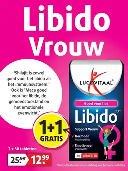 Lucovitaal Lucovitaal Libido Support Vrouw aanbieding