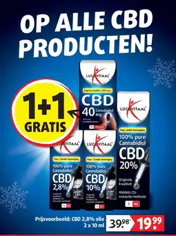 Lucovitaal Lucovitaal 100% pure Cannabidiol aanbieding