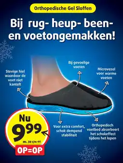 Lucovitaal Orthopedische Gel Sloffen aanbieding