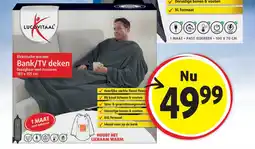 Lucovitaal Lucovitaal Elektrische warmte Bank TV deken aanbieding