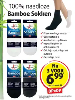 Lucovitaal Lucovitaal Bamboe Sokken aanbieding
