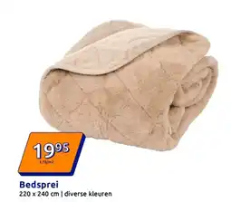 Action Bedsprei aanbieding