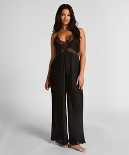 Hunkemoller Hunkemöller Jumpsuit Zaphira Zwart aanbieding