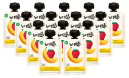 De Online Drogist Be Plus Knijpfruit Strawberry & Banana Multiverpakking aanbieding