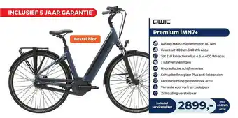 Bike Totaal Qwic Premium IMN7+ Fiets aanbieding