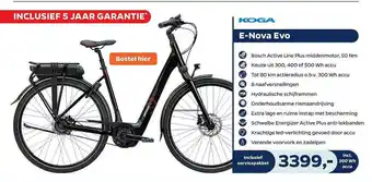 Bike Totaal Koga E-Nova Evo Fiets aanbieding